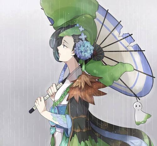 阴阳师雨女传记