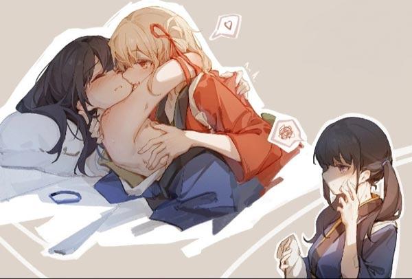 百合少女千束X泷奈图片